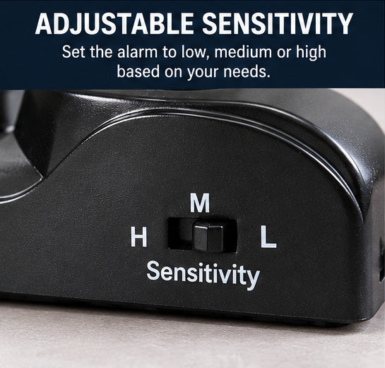 Portable Door Stop Alarm – 120dB Security Alarm