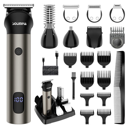 SOLIMPIA 7-in-1 Men's Grooming Kit