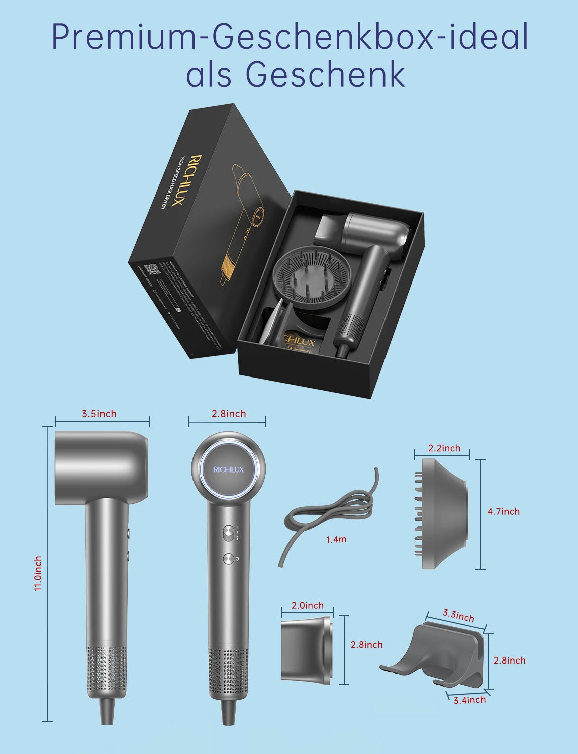 AJP Home High-Speed Ionic Hair Dryer