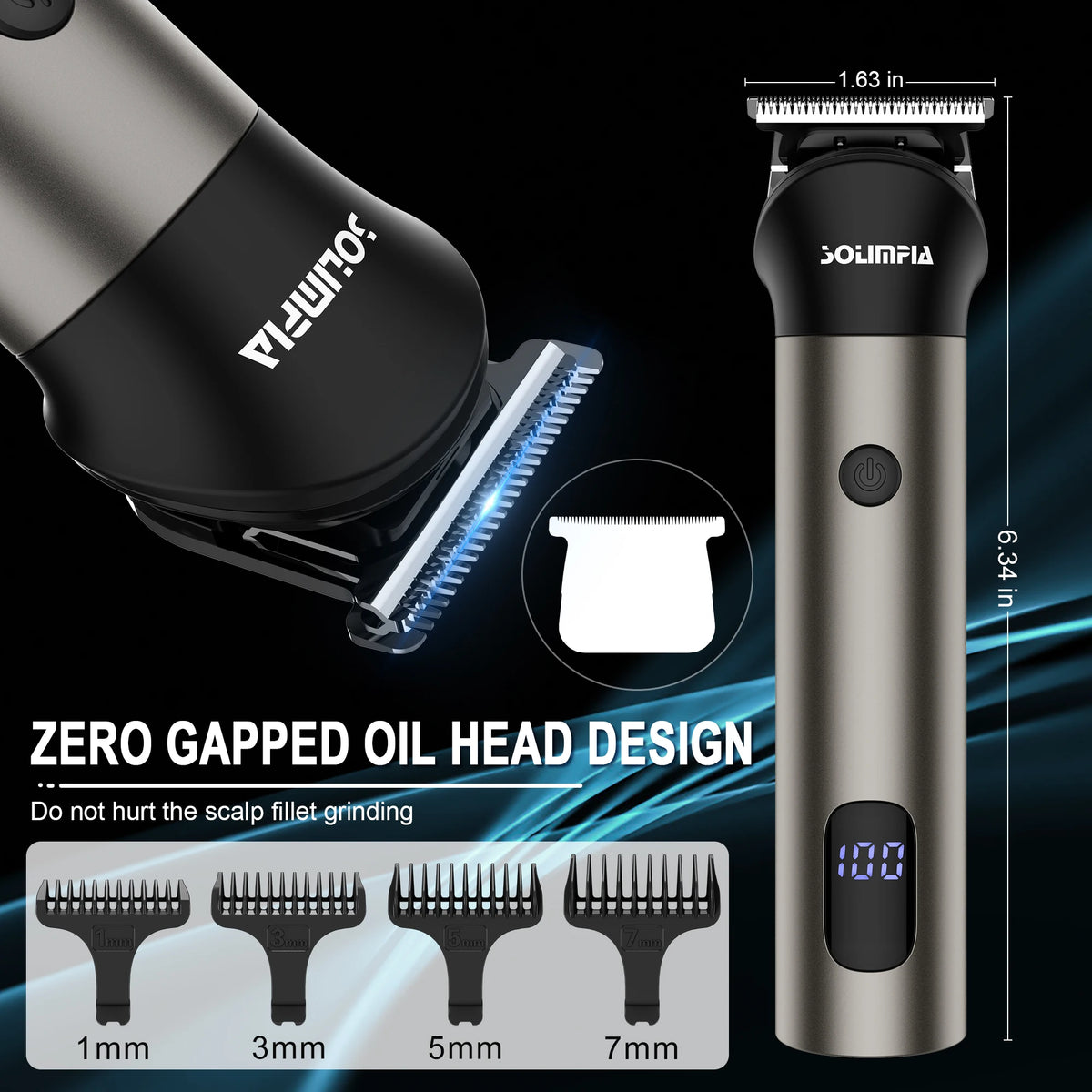 SOLIMPIA 7-in-1 Men's Grooming Kit