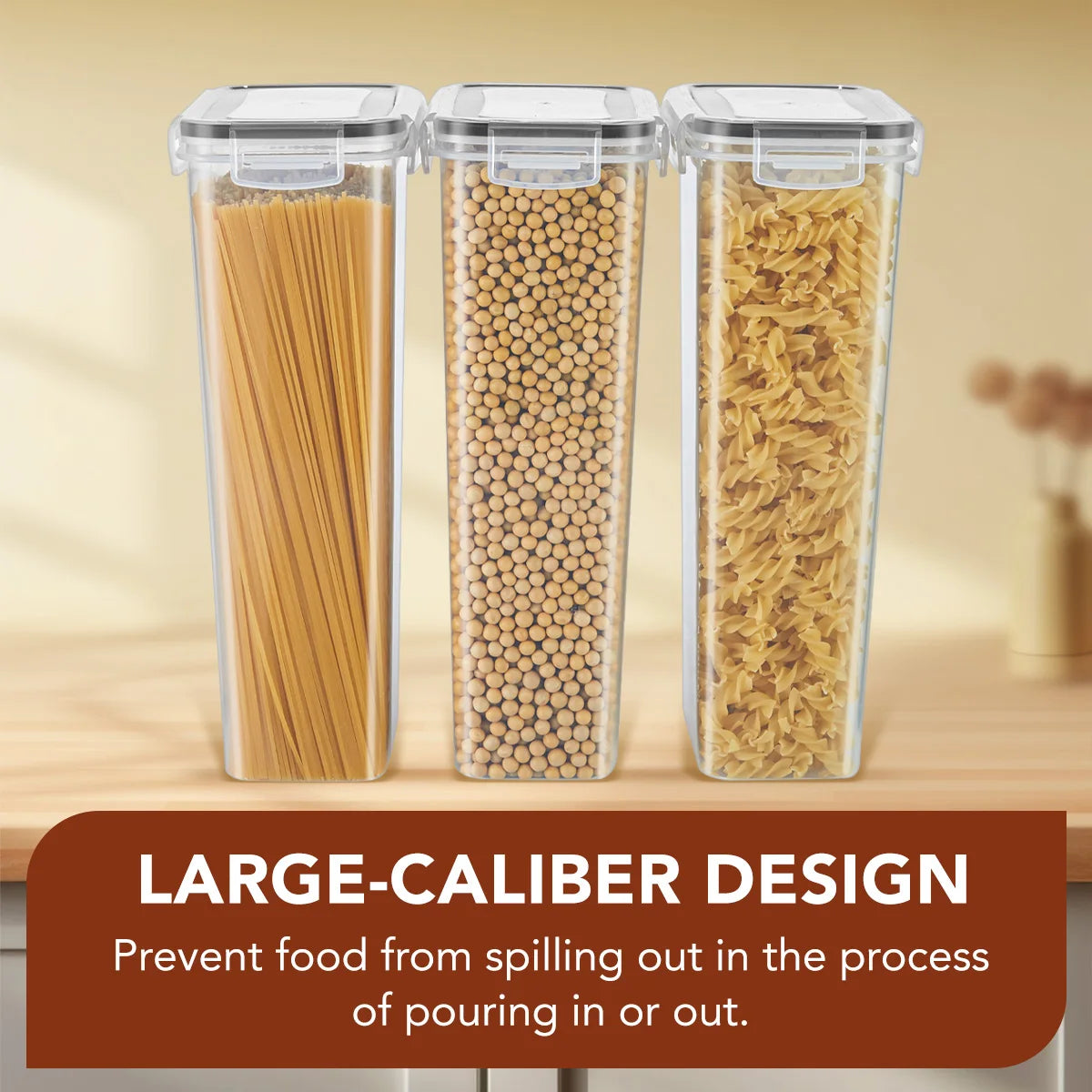 AJP Home 10-Piece Airtight Food Storage Container Set