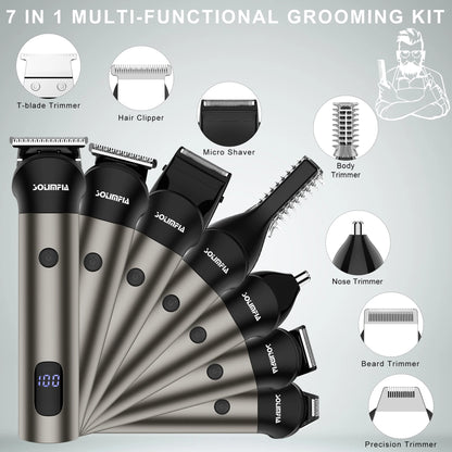 SOLIMPIA 7-in-1 Men's Grooming Kit