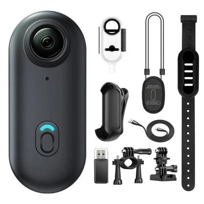 Mini Wearable Action Camera with Magnetic Mount